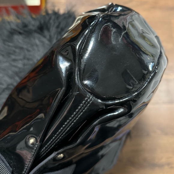 Salvatore Ferragamo Patent Shoulder Bag - Picture 17 of 17